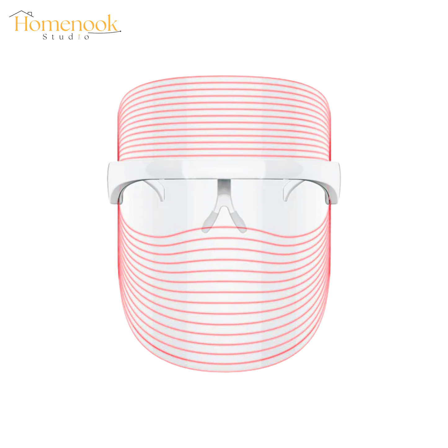 Homenook Led Light Therapy Mask, 3 Color Light Therapy mask