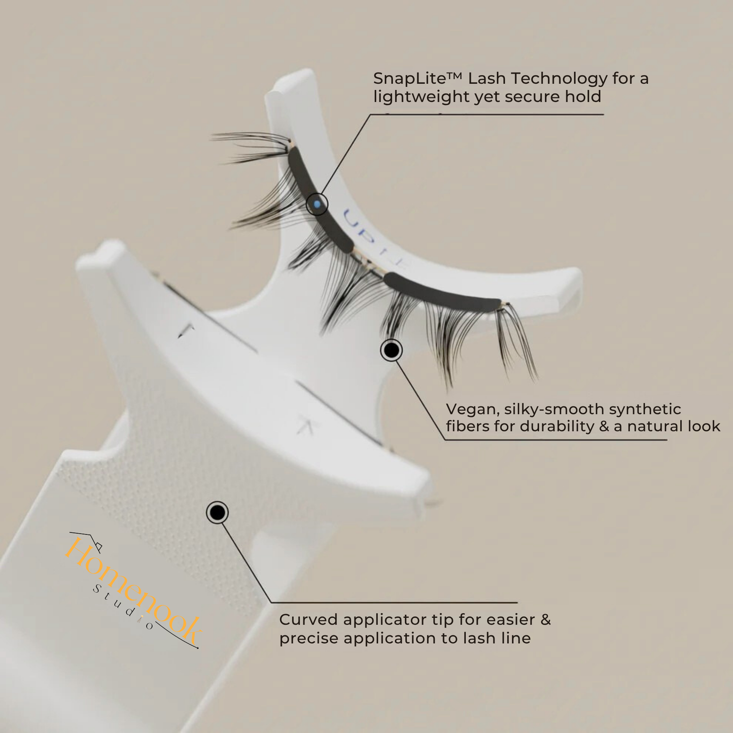 Homenook Magnetic Eye Lash Kit