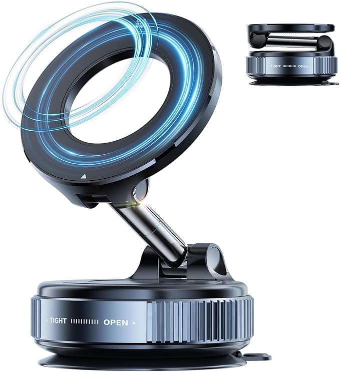 Smart 360° Vaccum Magnetic Phones Holder