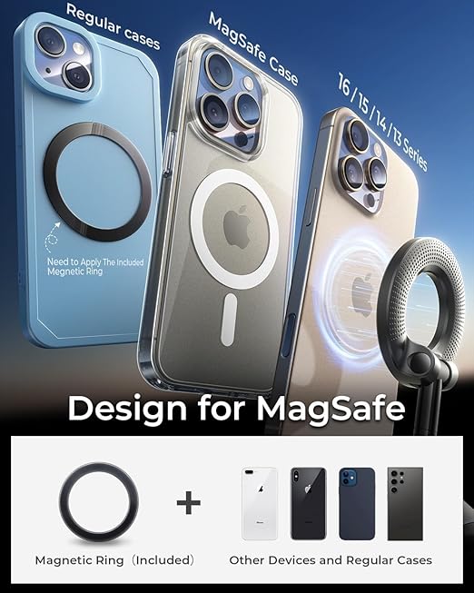 Smart 360° Vaccum Magnetic Phones Holder