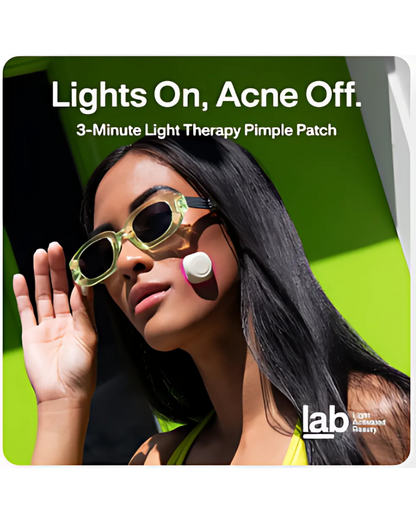Smart Acne Patches With Light Therapy (6 Patches)