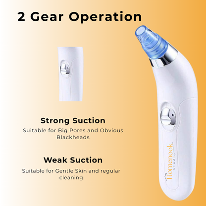 Homenook Rechargeable Electric Blackhead Remover Machine